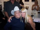 TONY CURTIS AND LORI MCPHEE IN LAS VEGAS ART EXPO